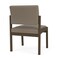 Lesro Lenox Armless Guest Chair, 22.5 in W 24.5 in L 32 in H LS1102 - alternate 2